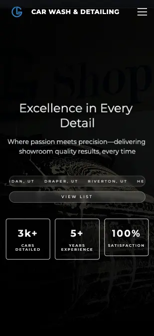 GL Car Wash & Detailing mobile