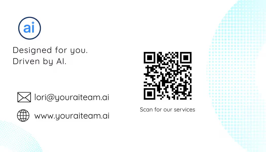 AI Team Card - Back