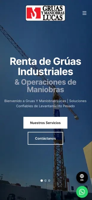 Grúas Y Maniobras Lucas mobile