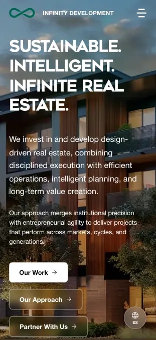 Infinity Development mobile