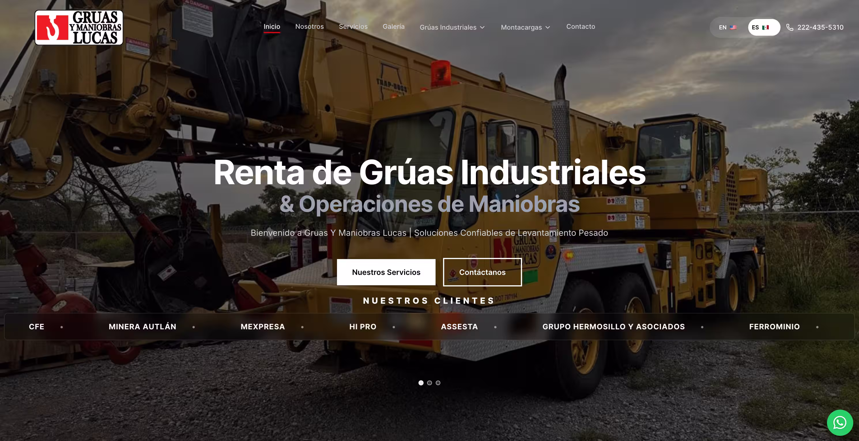 Grúas Y Maniobras Lucas