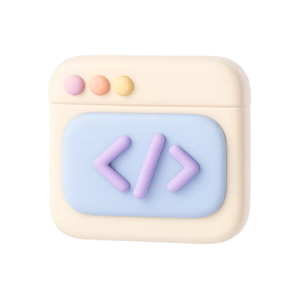 3D browser window icon